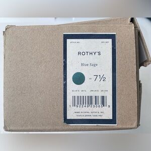 Rothy's Blue Sage Footwear women’s 7.5